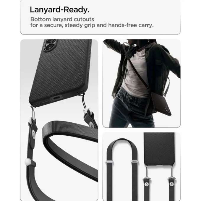 ETUI SPIGEN LIQUID AIR MAG SAMSUNG GALAXY S26 MAGSAFE MATTE BLACK