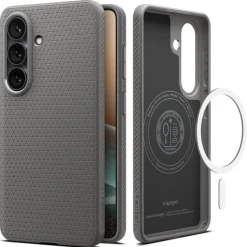 ETUI SPIGEN LIQUID AIR MAG SAMSUNG GALAXY S26+ PLUS MAGSAFE MARBLE GREY