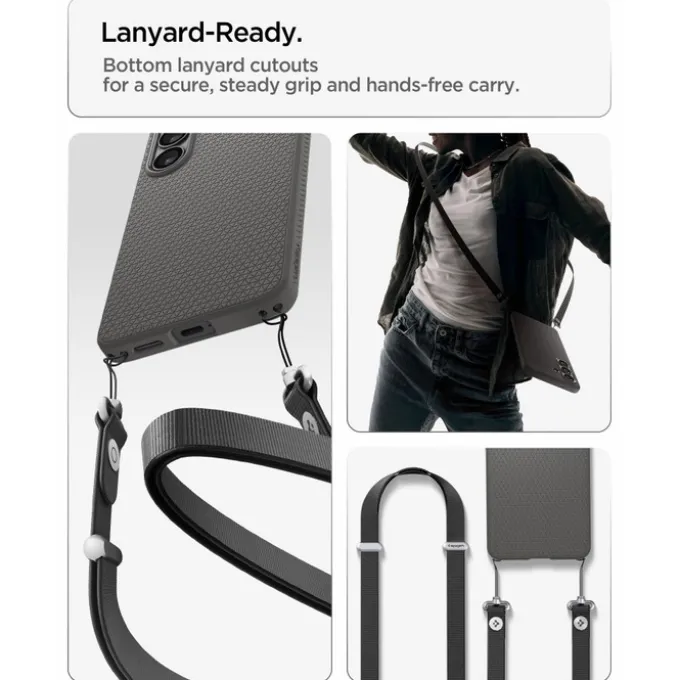 ETUI SPIGEN LIQUID AIR MAG SAMSUNG GALAXY S26+ PLUS MAGSAFE MARBLE GREY