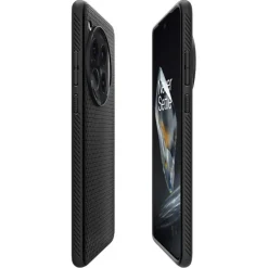Etui Spigen Liquid Air Oneplus 12 Matte Black Case