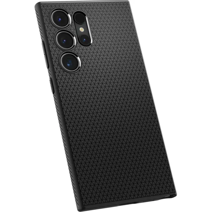 Etui Spigen Liquid Air Samsung Galaxy S24 Ultra Matte Black Case