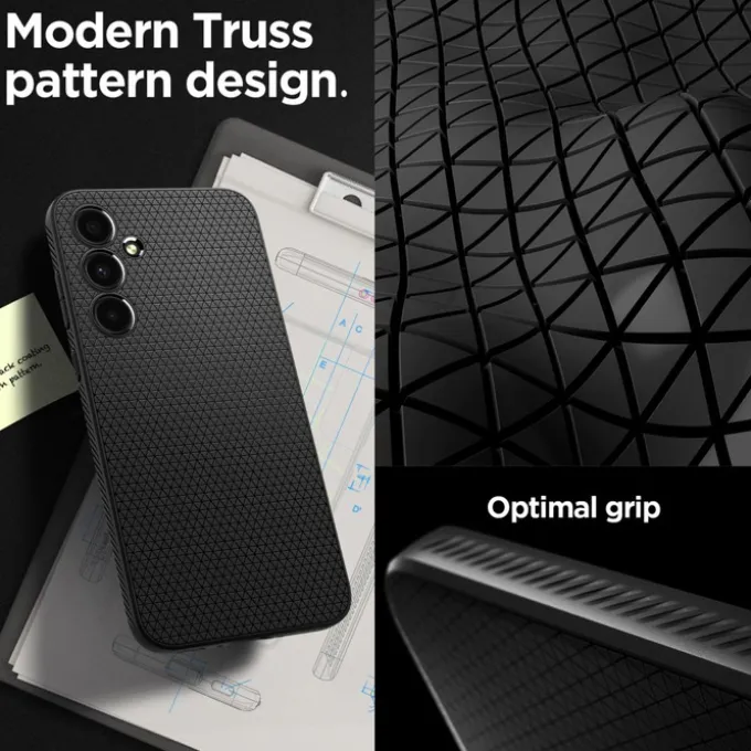 Etui Spigen Liquid Air Samsung Galaxy A35 5g Matte Black Case