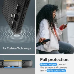 Etui Spigen Liquid Air Samsung Galaxy S24+ Plus Matte Black Case