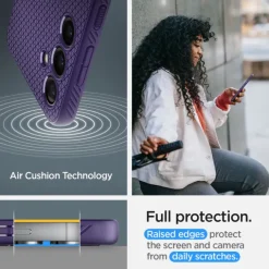 Etui Spigen Liquid Air Samsung Galaxy S24 Deep Purple Case