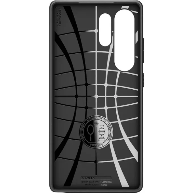 ETUI SPIGEN LIQUID AIR SAMSUNG GALAXY S25 ULTRA MATTE BLACK