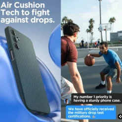 Etui Spigen Liquid Air Samsung Galaxy A15 4g / 5g Abyss Green Case