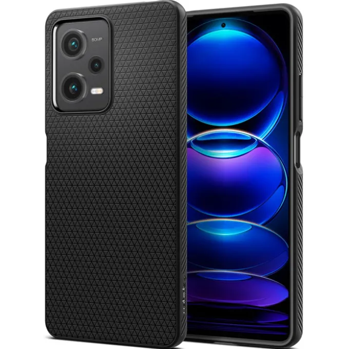 Etui Spigen Liquid Air Xiaomi Redmi Note 12 Pro 5G / Poco X5 Pro 5G Matte Black