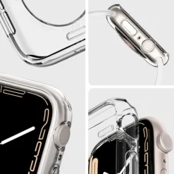Etui SPIGEN Liquid Crystal Apple Watch 6 7 8 9 SE 2022 40mm 41mm Przezroczyste