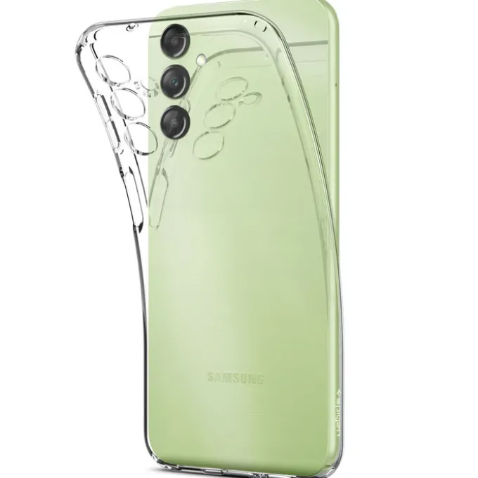 Etui Spigen Liquid Crystal Galaxy A14 5G Crystal Clear Case