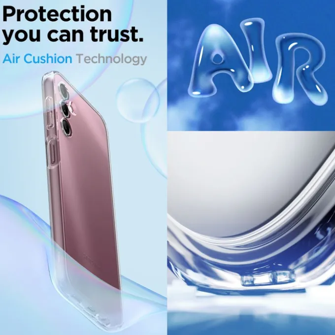 Etui Spigen Liquid Crystal Galaxy A14 5G Crystal Clear Case