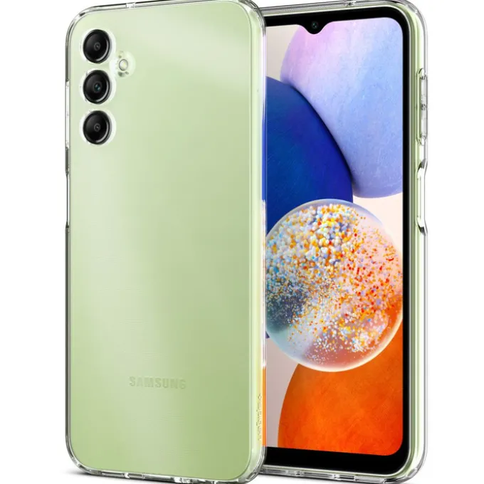 Etui Spigen Liquid Crystal Galaxy A14 5G Crystal Clear Case