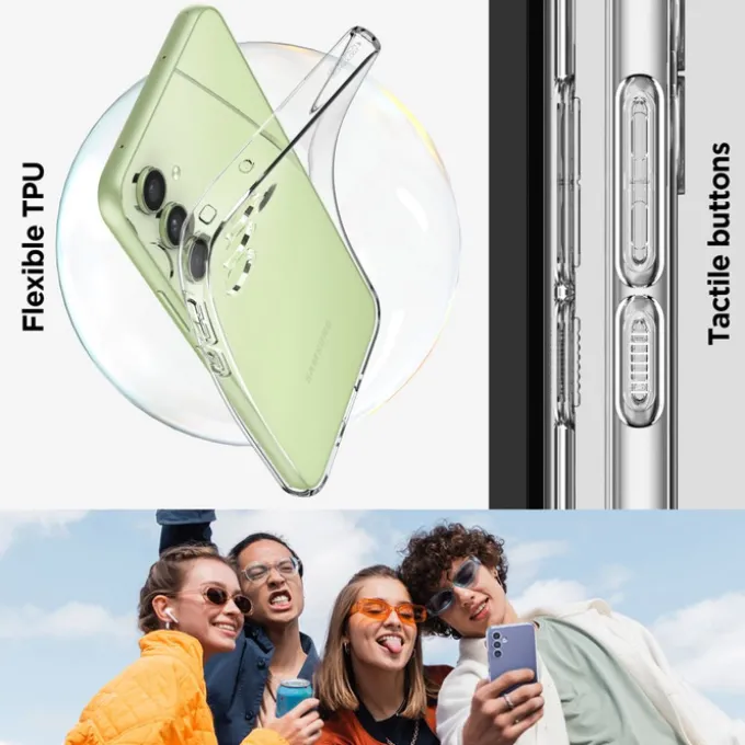 Etui SPIGEN Liquid Crystal Galaxy A54 5G Crystal Clear