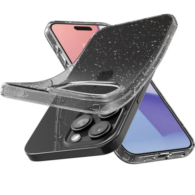 Etui Spigen Liquid Crystal iPhone 15 Pro Glitter Crystal Case