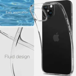 Etui Spigen Liquid Crystal iPhone 15 Crystal Clear Case