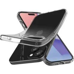 Etui Spigen Liquid Crystal iPhone 15 Crystal Clear Case