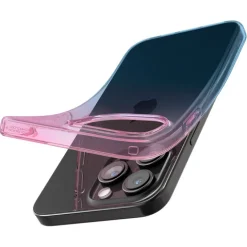 Etui Spigen Liquid Crystal iPhone 15 Pro Gradation Pink Case