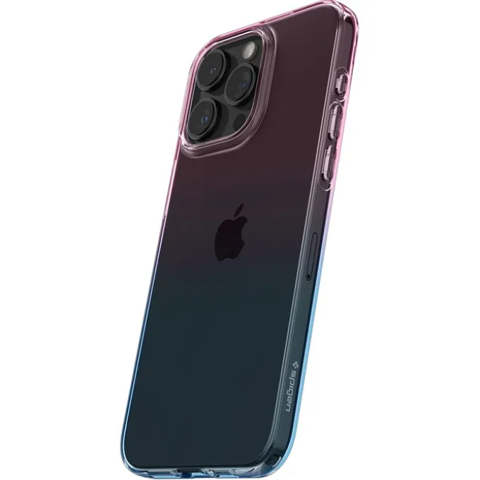 Etui Spigen Liquid Crystal iPhone 15 Pro Gradation Pink Case