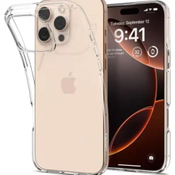 ETUI SPIGEN LIQUID CRYSTAL IPHONE 16 PRO MAX CRYSTAL CLEAR