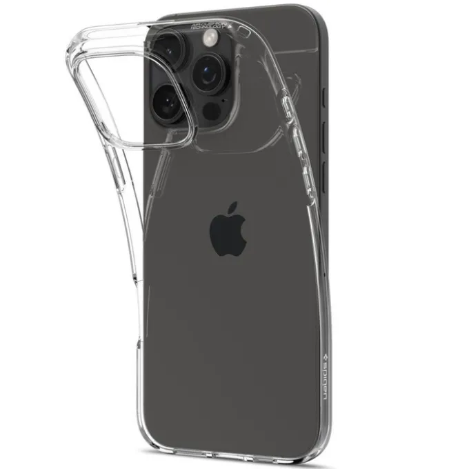 ETUI SPIGEN LIQUID CRYSTAL IPHONE 16 PRO CRYSTAL CLEAR