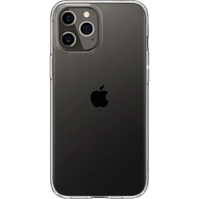 Etui SPIGEN Liquid Crystal iPhone 12 12 Pro Crystal Clear Przeźroczyste Case