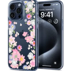 Etui Spigen Liquid Crystal iPhone 15 Pro Blossom