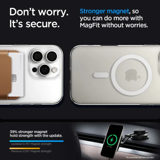 ETUI SPIGEN LIQUID CRYSTAL MAG MAGSAFE IPHONE 16 PRO MAX CLEAR
