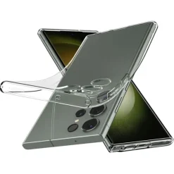Etui Spigen Liquid Crystal Samsung S23 Ultra Crystal Clear Przezroczysty Case
