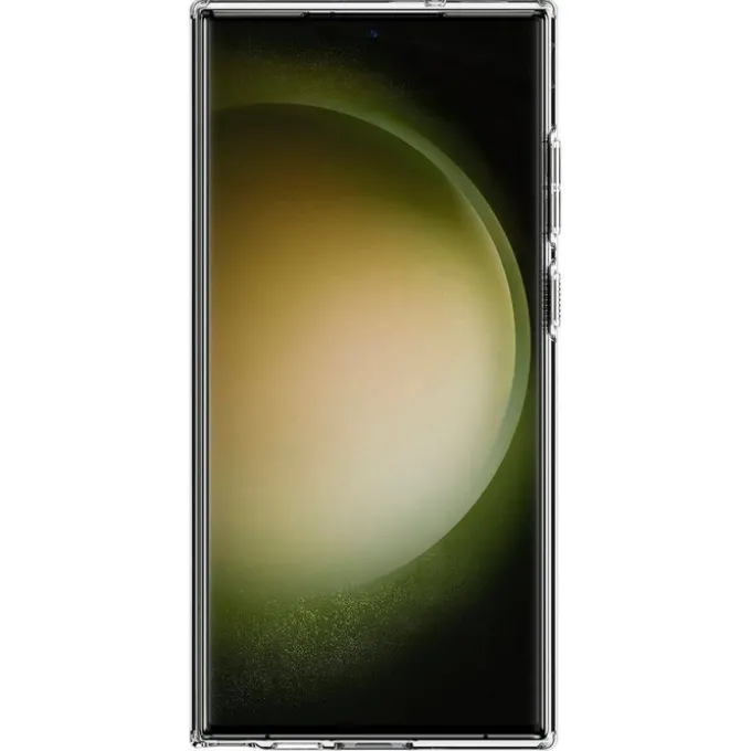 Etui Spigen Liquid Crystal Samsung S23 Ultra Crystal Clear Przezroczysty Case