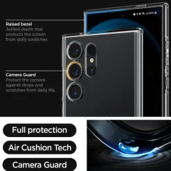 Etui Spigen Liquid Crystal Samsung Galaxy S24 Ultra Crystal Clear Case
