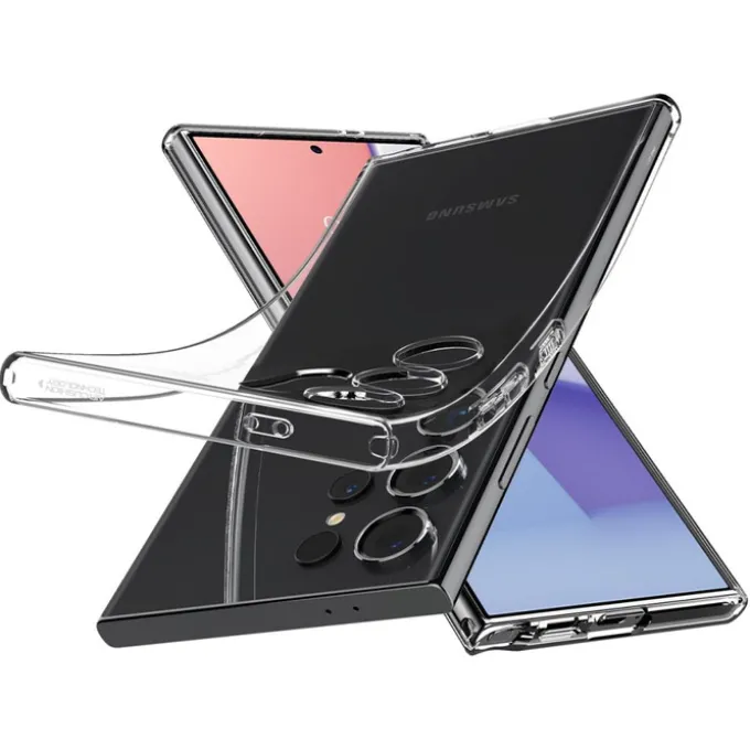 Etui Spigen Liquid Crystal Samsung Galaxy S24 Ultra Crystal Clear Case