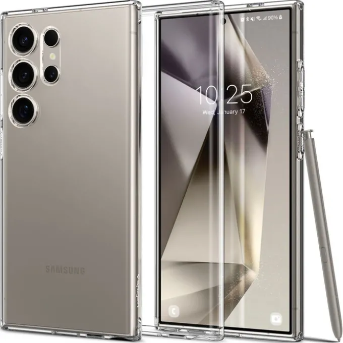 Etui Spigen Liquid Crystal Samsung Galaxy S24 Ultra Crystal Clear Case