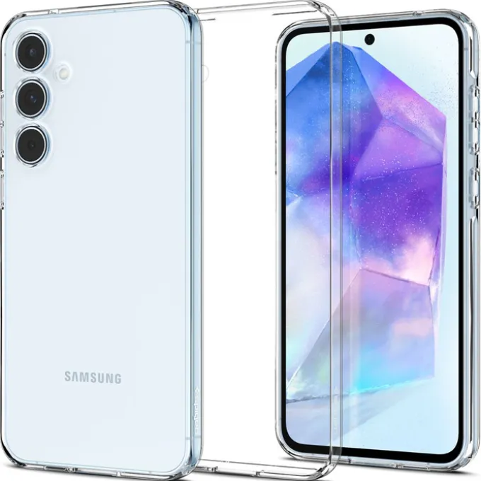 Etui Spigen Liquid Crystal Samsung Galaxy A55 5g Crystal Clear Case