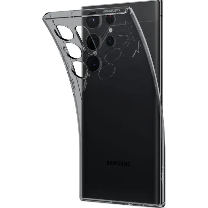 Etui Spigen Liquid Crystal Samsung S23 Ultra Space Crystal Przezroczysty Case