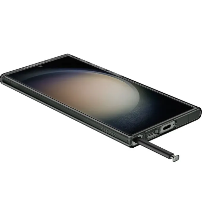 Etui Spigen Liquid Crystal Samsung S23 Ultra Space Crystal Przezroczysty Case