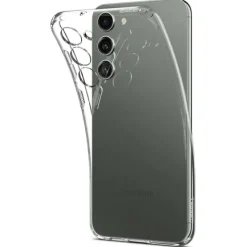 Etui Spigen Liquid Crystal Samsung S23 Crystal Clear Przezroczysty Case