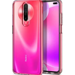 Etui SPIGEN Liquid Crystal Xiaomi Poco X2 / Redmi K30 Clear Przeźroczyste Case