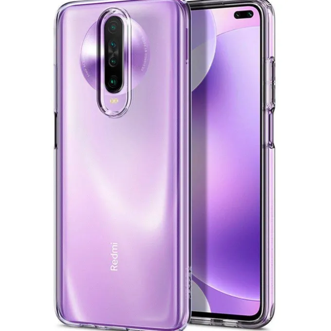 Etui SPIGEN Liquid Crystal Xiaomi Poco X2 / Redmi K30 Clear Przeźroczyste Case
