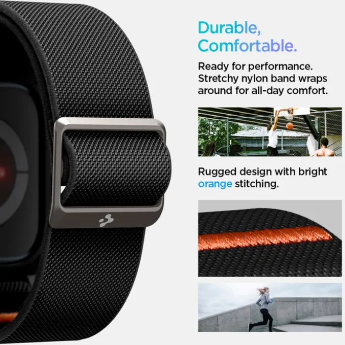 ETUI SPIGEN LITE FIT ”PRO” APPLE WATCH 10 (42 MM) MATTE BLACK