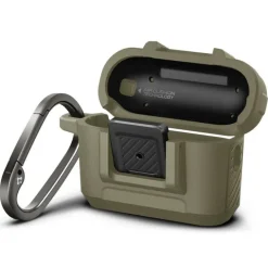 Etui Spigen Lock Fit Airpods Pro 1 / 2 Vintage Khaki Case