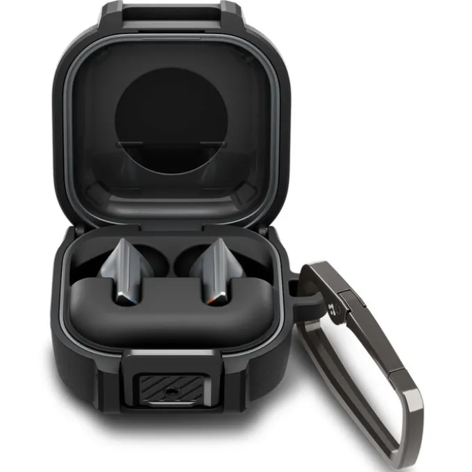 ETUI SPIGEN LOCK FIT SAMSUNG GALAXY BUDS 4 / 4 PRO MATTE BLACK