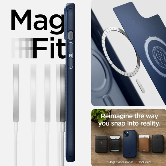 Etui Spigen Mag Armor iPhone 14 Plus Navy Blue