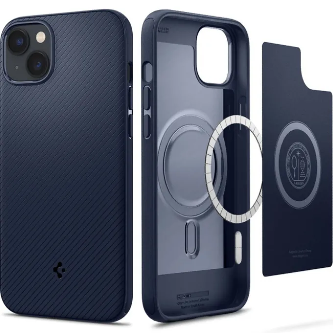 Etui Spigen Mag Armor iPhone 14 Plus Navy Blue