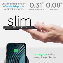 Etui Spigen Mag Armor iPhone 14 Pro Max Matte Black