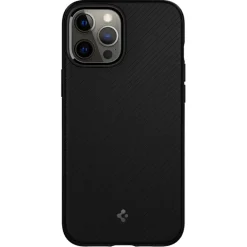 Etui SPIGEN Mag Armor iPhone 12 12 Pro Matte Black Czarne Case
