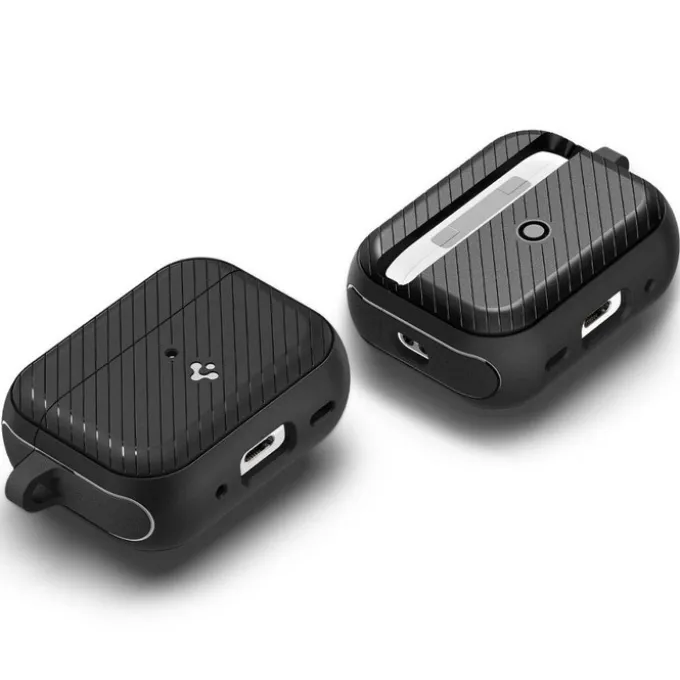 Etui Spigen Mag Armor Magsafe Apple Airpods Pro 1 / 2 Matte Black Case