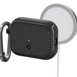 Etui Spigen Mag Armor Magsafe Apple Airpods Pro 1 / 2 Matte Black Case