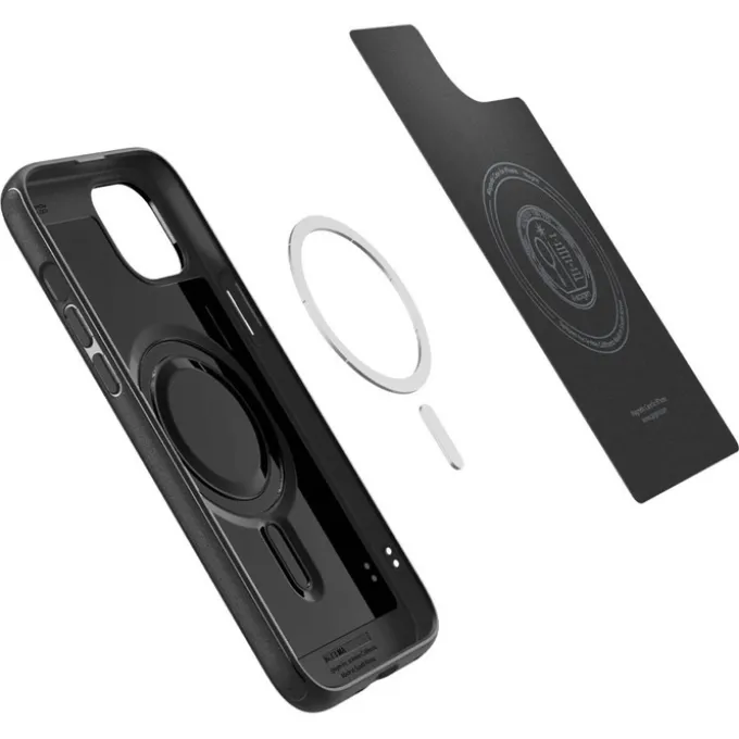 Etui Spigen Mag Armor Magsafe iPhone 15 Matte Black Case