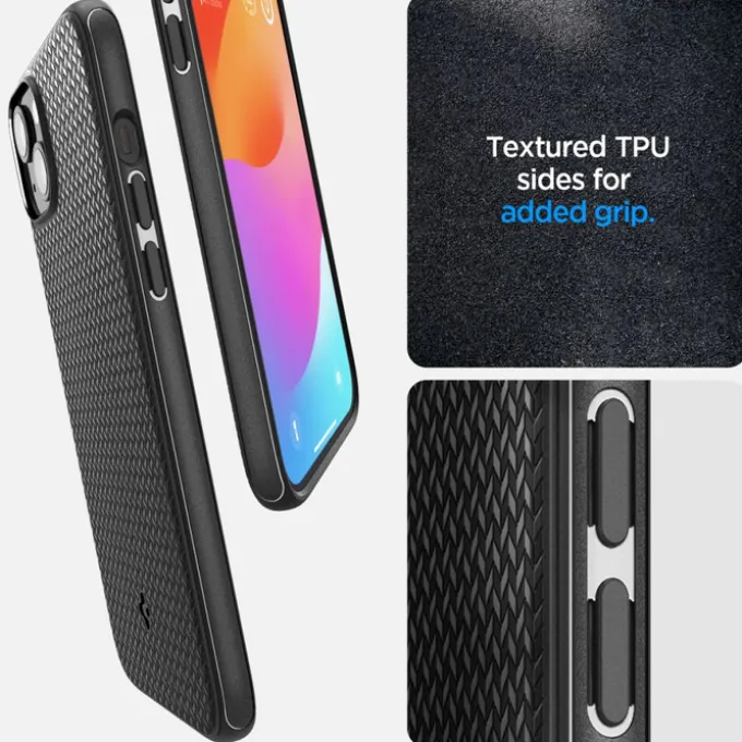 Etui Spigen Mag Armor Magsafe iPhone 15 Matte Black Case