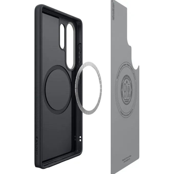 ETUI SPIGEN NANO POP MAG MAGSAFE SAMSUNG GALAXY S25 ULTRA BLACK SESAME