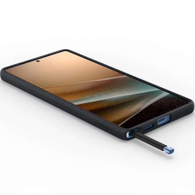 ETUI SPIGEN NANO POP MAG MAGSAFE SAMSUNG GALAXY S25 ULTRA BLACK SESAME